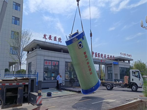 四川玻璃钢免费国产水蜜桃视频预制泵站图片